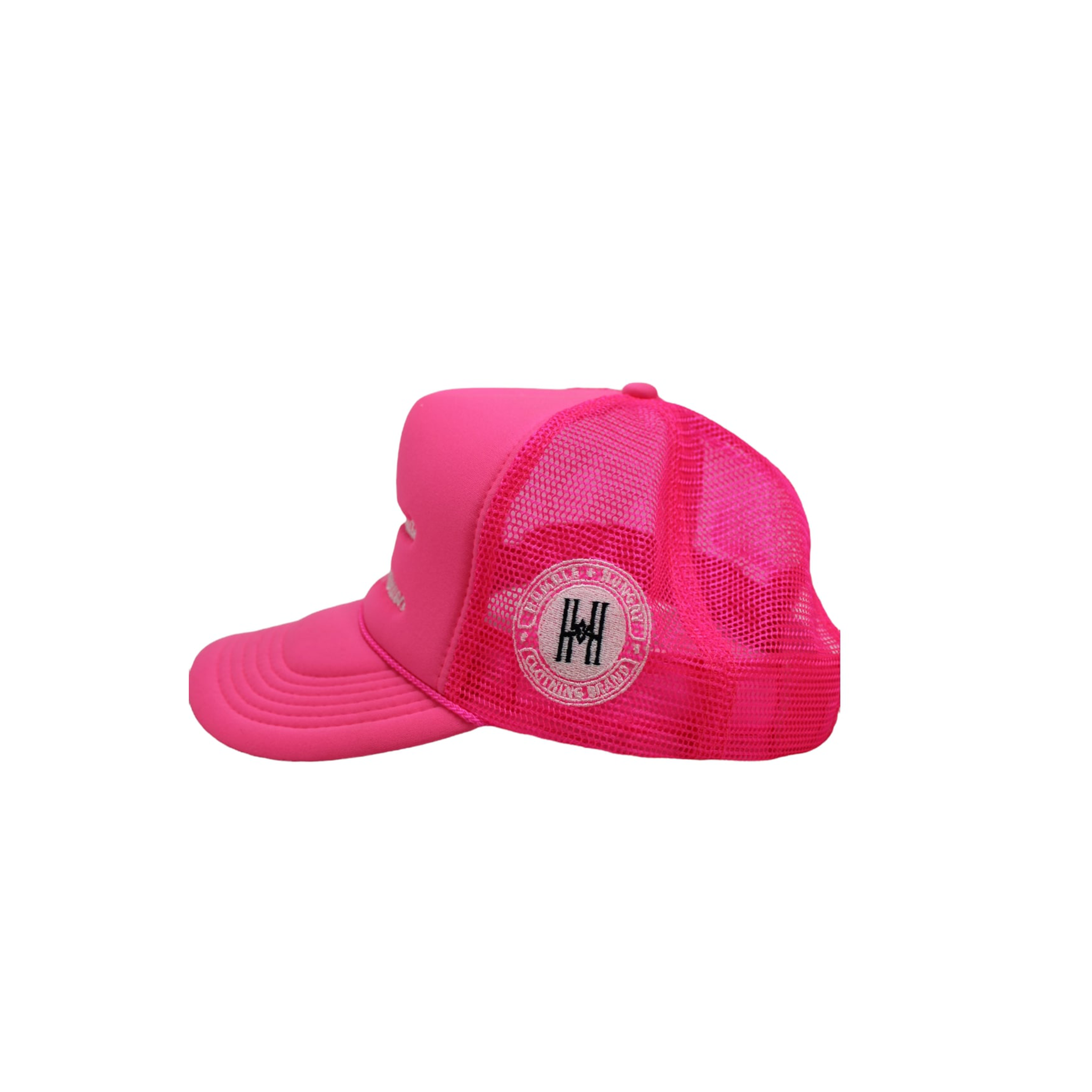 'All Ambition' Trucker Hat in Pink