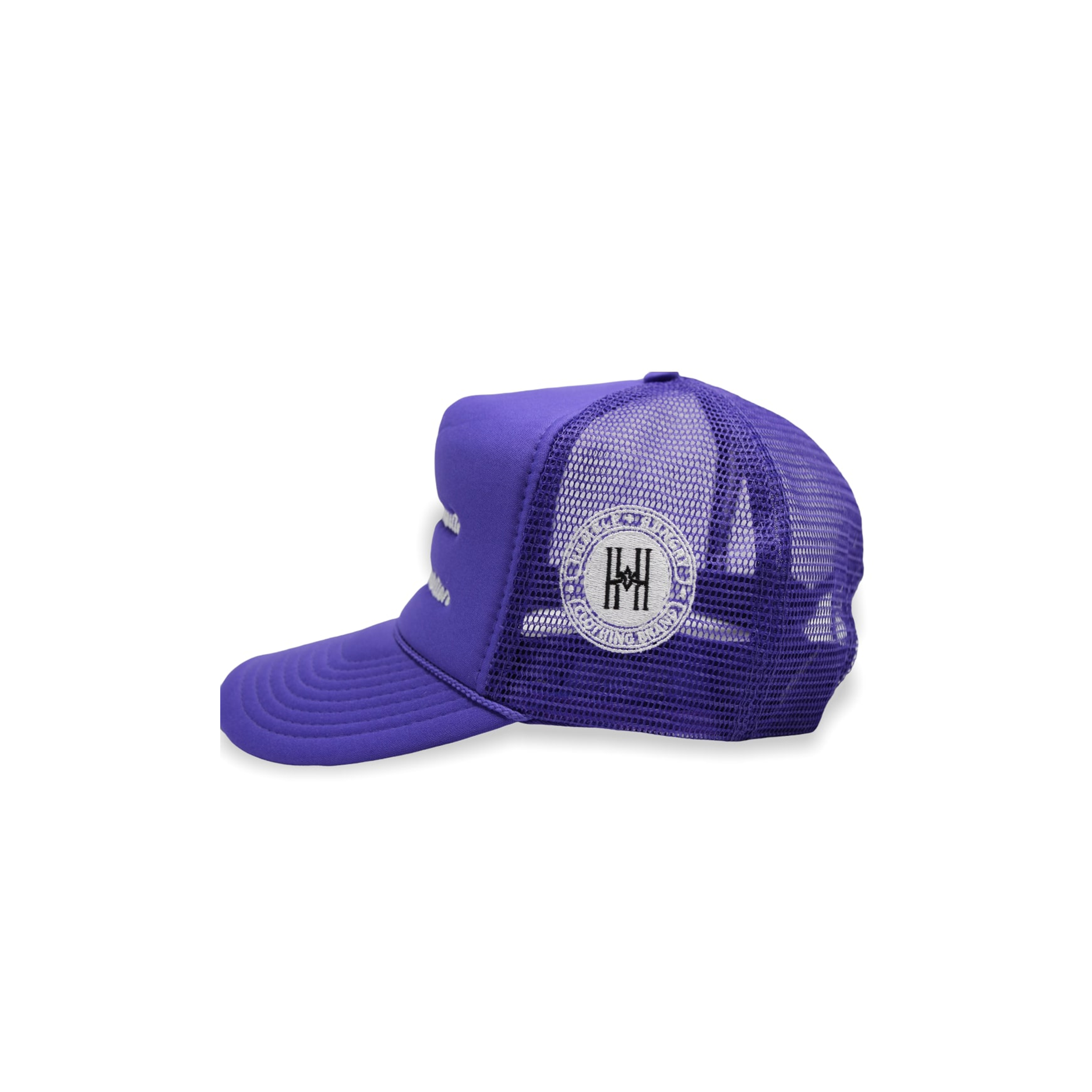 'All Ambition' Trucker Hat in Purple